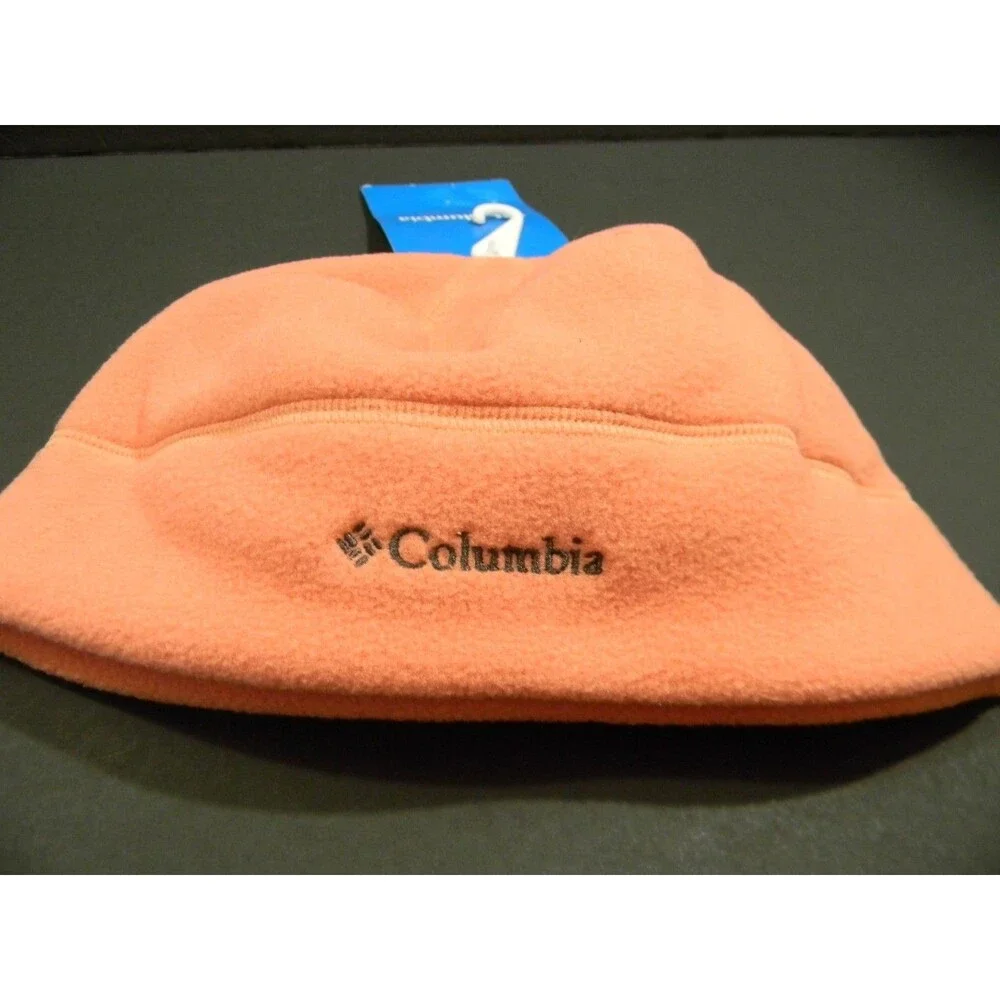 Columbia Youth Fleece Beanie Hat Size S/M Coral NWT